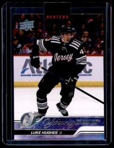 Luke Hughes 2023-24 Upper Deck Young Guns (CaVa) #248 New Jersey Devils