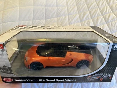 Model Remote Control 1/14 Bugatti Veyron 16.4 Grand Sport Vitesse Orange RC - Image 1 of 4