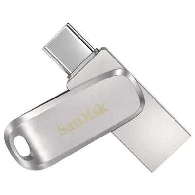 SanDisk Ultra Dual Drive Luxe 256GB USB 3.1 Type-C 150MB/s Flash Thumb Drive - Image 1 of 3