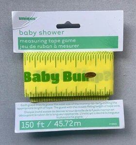 BABY SHOWER MEASURING TAPE GAME HOW BIG IS THE BABY BUMP? - USA SELLER - Picture 1 of 2
