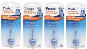 (4) ea Kaz Protec PC-1V1 Anti Microbial Humidifier Cleaning Cartridge - Picture 1 of 4