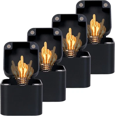 Gag подарки, смешной подарок на день рождения для мужчин, Рождество белый слон палец 4 упаковки  - Изображение 1 из 4