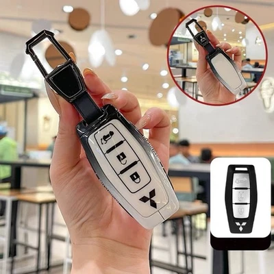 Capa protetora chaveiro carro para Mitsubishi L200 ASX RVR Mirage - Imagem 1 de 3