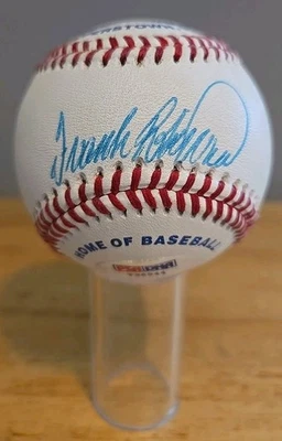 Frank Robinson Autographed Doubleday Field Baseball Baltimore Orioles PSA/DNA - Image 1 of 3