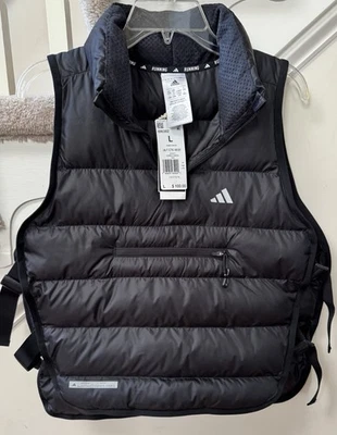 阿迪达斯 Ultimate Conquer The Elements 纯色标志跑步背心女式 L 码 IB6382 — 第 1/4 张图片