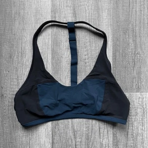 Lululemon Bra Womens Size 6 Black Inkwell Board Balance Sport Top A B Cup W2512S - Imagen 1 de 8
