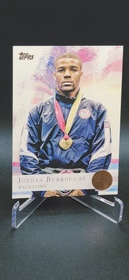 2012 Topps U.S. Olympic Team and Olympic Hopefuls - Jordan Burroughs #85 Bronze - Image 1 of 2