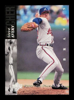 1994 Upper Deck #420 Steve Avery Electric Diamond Atlanta Braves - Image 1 of 2