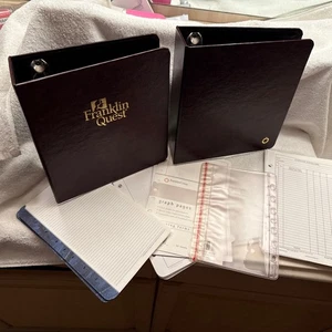 Franklin Covey Aufbewahrungsmappe, Millimeterpapier, Spesenumschläge - Bild 1 von 6