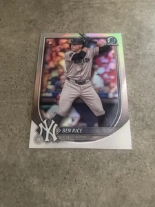 2025 Bowman Chrome Ben Rice Red Rookie Logo #85 - Picture 1 of 2