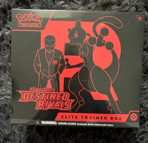 Pokemon TCG Scarlet & Violet Destined Rivals Factory SEALED Elite Trainer Box - Picture 1 of 4