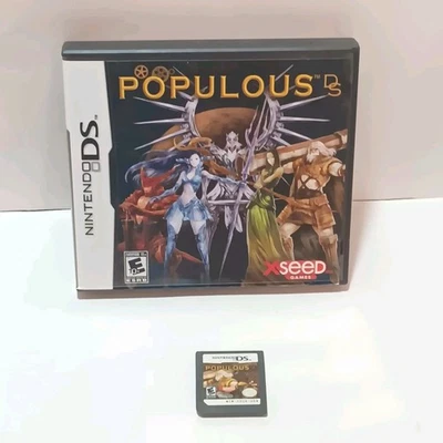 Nintendo DS X Seed Games Populous DS con estuche 2008 Foto 1 de 4