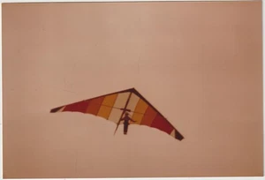 Hang Glider Aerial View Tennessee TN. Color Photo 3 1/2" x 5" 1980 - Picture 1 of 2