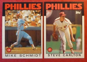 1986 Topps Philadelphia Phillies Team Set with Traded (34 Cards) - Picture 1 of 1