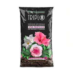 TERCOMPOSTI TRIPLO IPER-PROTEICO TERRICCIO TERRA SUBSTRATO 45 LT PROTEINE - Foto 1 di 1