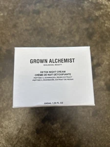 Neu im Karton gewachsen Alchemist Detox Nachtcreme 1,35 flüssige Unzen - Bild 1 von 2