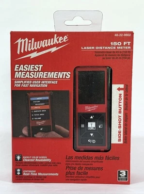 Medidor de distancia láser Milwaukee 48-22-9802 150' Foto 1 de 2