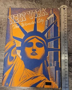 VTG 1940'S NEW YORK THE WONDER CITY VIEW BOOK Statue of Liberty GREAT PHOTOS! - Picture 1 of 22