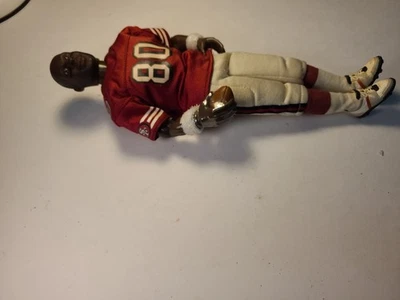 Jerry Rice NFL Player Doll In Original Outfit Shoes and Football Shirt 1990s - Image 1 of 4