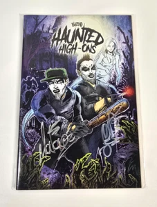Twiztid HAUNTED HIGH-ONS DOUBLE Autographed COMIC BOOK MNE - Picture 1 of 1