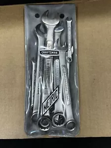 Craftsman 9-4291 10 Piece Metric Combination Wrench Set + bonus 7mm Wrench - Picture 1 of 6