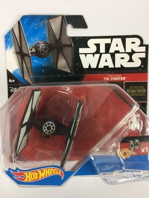 STAR WARS FIRST ORDER TIE FIGHTER, DIE CAST // Disney, Hot Wheels // NEW - Изображение 1 из 2