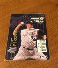 TROY PERCIVAL 2001 MLB Showdown 1st Edition #009