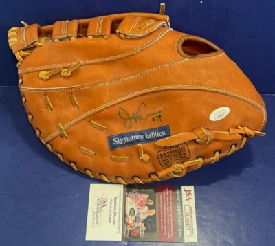Guante de béisbol firmado por Jeff Conine Wilson A2820 primera base JSA AU08423 hw1 Foto 1 de 4