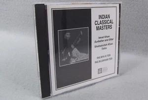 Indian Classical Masters (CD, 1995) Imrat Khan on Surbahar and Sitar - Picture 1 of 4