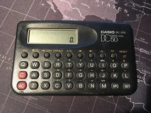 Vintage Casio DC-200 My Pocket Diary Calculator - Picture 1 of 1