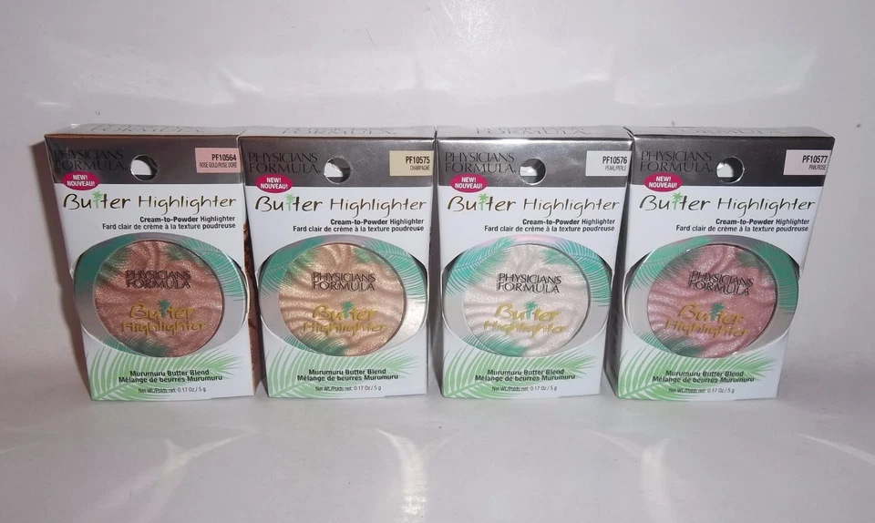 2 Physicians Formula Pearl Butter Highlighter PF10576