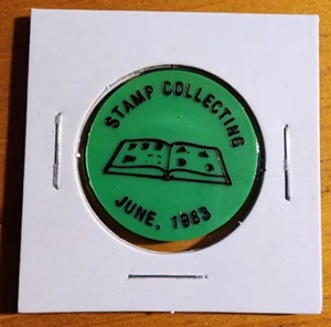 STAMP COLLECTING June 1983 Amusement Token M.A.T.C.A. - Picture 1 of 2