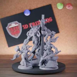 NPC Set Miniature Npc Pack Mini Undead Dungeons and Dragons Mini DnD 5e TTRPG - Picture 1 of 8