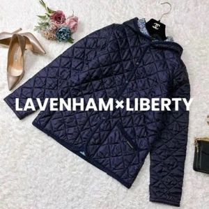 LAVENHAM LIBERTY Lavenham quilted jacket coat SizeL - Picture 1 of 10
