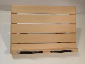 Portable Adjustable Wood Book Stand IPAD Holder - Picture 1 of 2