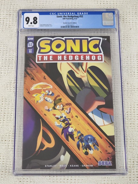 Sonic the Hedgehog (1991 Sega) 1NEWSPRINT CGC 9.8