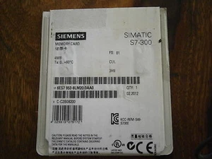 SIEMENS 6ES79538LM200AA0 SIMATIC S7-300 MEMORY CARD FACTORY SEALED - Picture 1 of 2