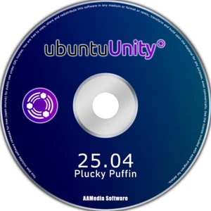 Ubuntu Unity 25.04 LTS Live Bootable Installation DVD Linux Operating System - Picture 1 of 1