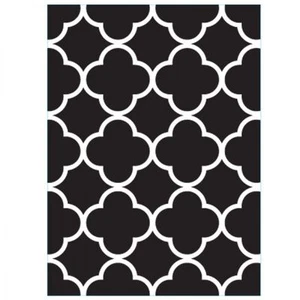darice embossing folder- quaterfoil- 1219-203 - Picture 1 of 1