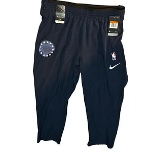 Philadelphia 76ers Warmup Pants Blue Men’s Tear Away Nike Repel 2XLTT (A02) - Picture 1 of 5
