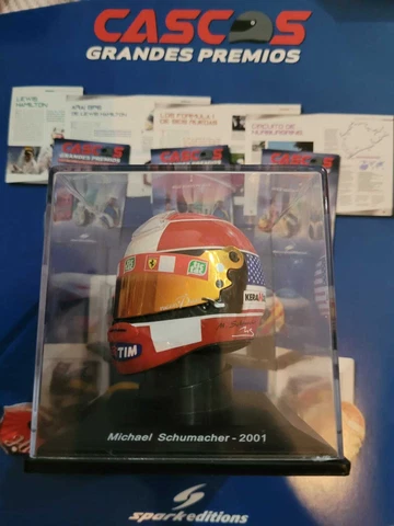 Helmet 1/5 Michael Schumacher (2001) Spark Editions - 1:5 - Helmets Gran Prix-F1 Cover