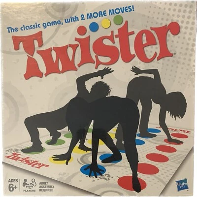 Twister Party Game for Family Includes Spinner's Choice & Air Moves, Kids Age 6+ - Image 1 of 2