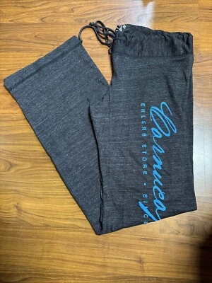 Pantalones de mujer azul 84 con cordón talla XL gris con logotipo Foto 1 de 4