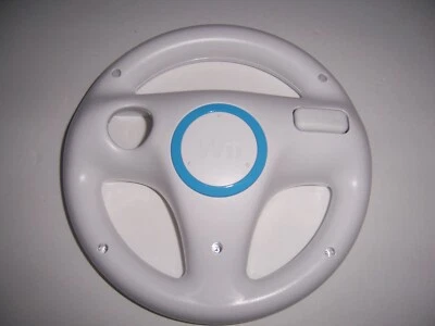 Wii Racing Steering Wheel OEM Official Mario Kart Wheel (Nintendo Wii) Brand New Foto 1 de 4