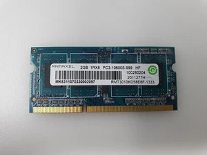 Lenovo ThinkPad T420s Memory RAM DDR3 2GB PC3-10600s RAMAXEL RMT3010KD58E8F-1333 - Picture 1 of 6