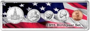 Birth Year Coin Gift Set, 1975 - Picture 1 of 2