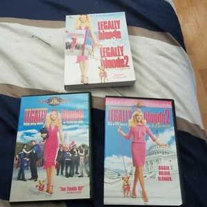 legally blonde and legally blonde 2 dvds Reese witherspoon Free Ship U.s. - Picture 1 of 2