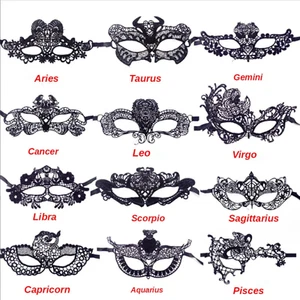 Halloween mask sexy lace velvet material Mask Party prom Costume Masquerade Mask - Picture 1 of 10