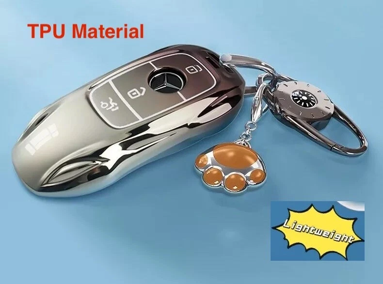 Funda llave inteligente remota para Mercedes-Benz C S CLA CLS GLB GLC 2024 Foto 1 de 4