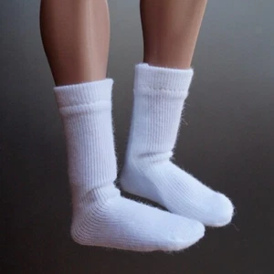 1/6 Scale Male&Female Soldier White Socks Model for 12'' Figure Doll - Picture 1 of 4